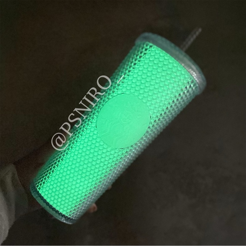 Starbucks Halloween Fun Glow in the Dark Cold Cup Tumbler